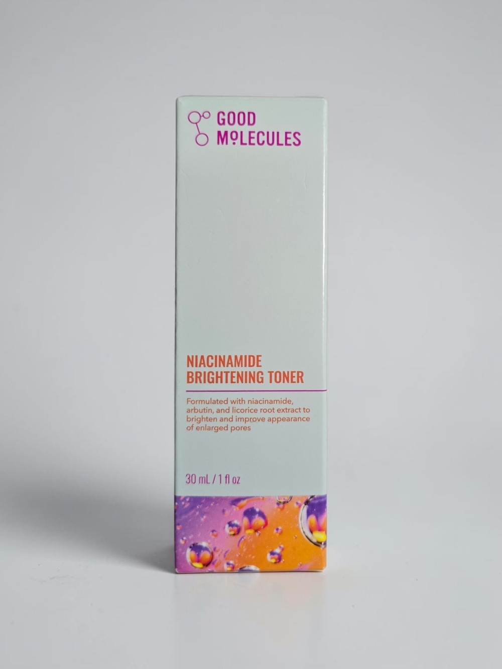 Good Molecules Niacinamide Brightening Toner 1 oz 30mL NEW in Box